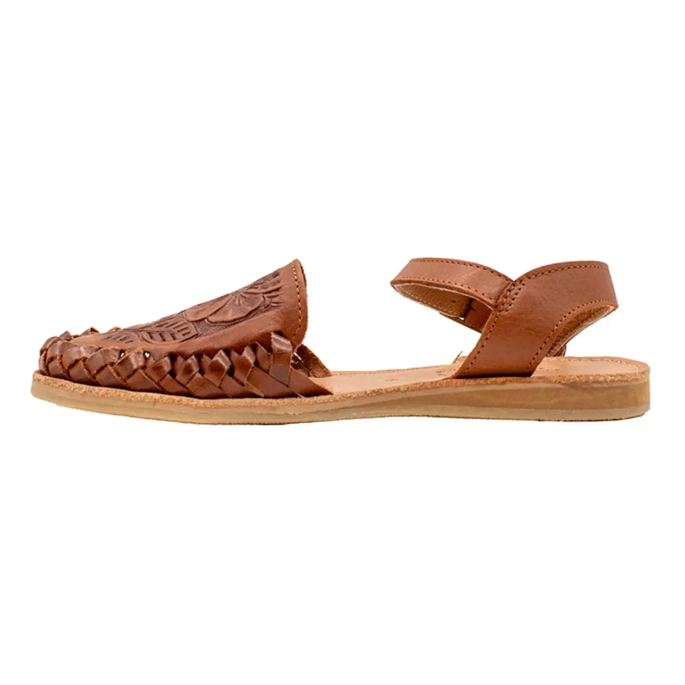 Acapulco Huarache Ankle Strap Sandals