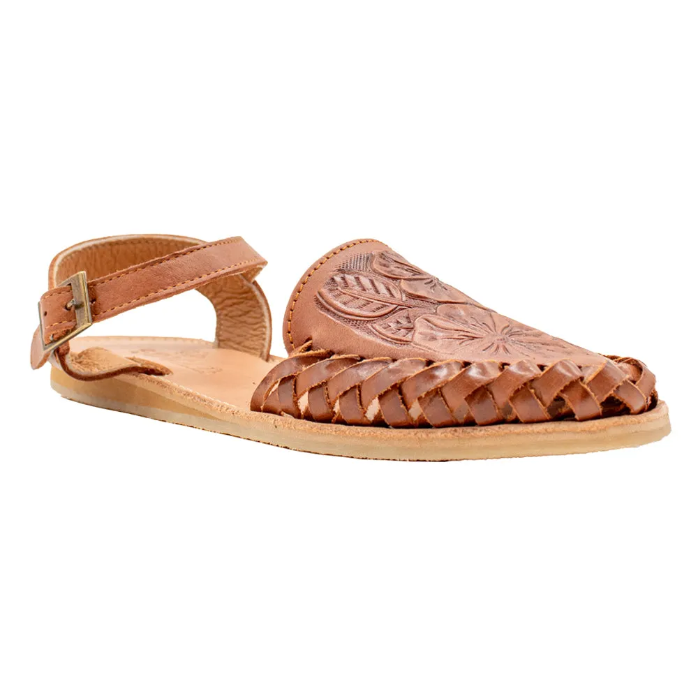 Acapulco Huarache Ankle Strap Sandals