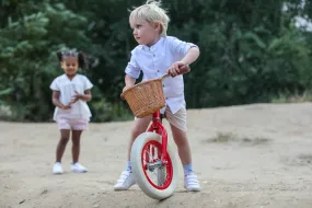 Baghera Vintage Balance Bike (Red, Pink or Blue)