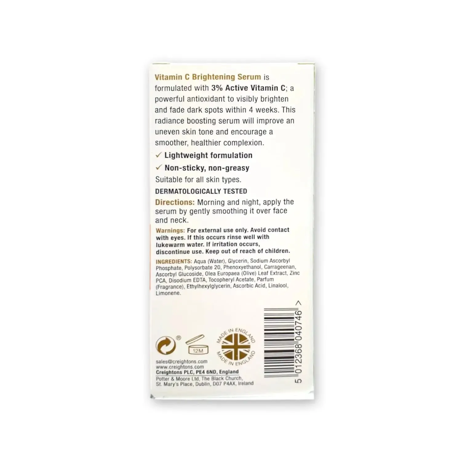 Balance Vitamin C Glow and Radiance 30ml