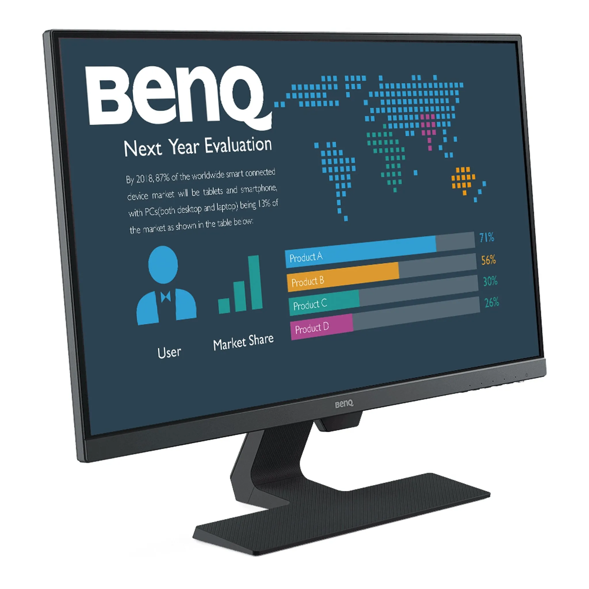 BenQ BL2780 27" FHD 1080p Frameless Eye-Care Business Monitor