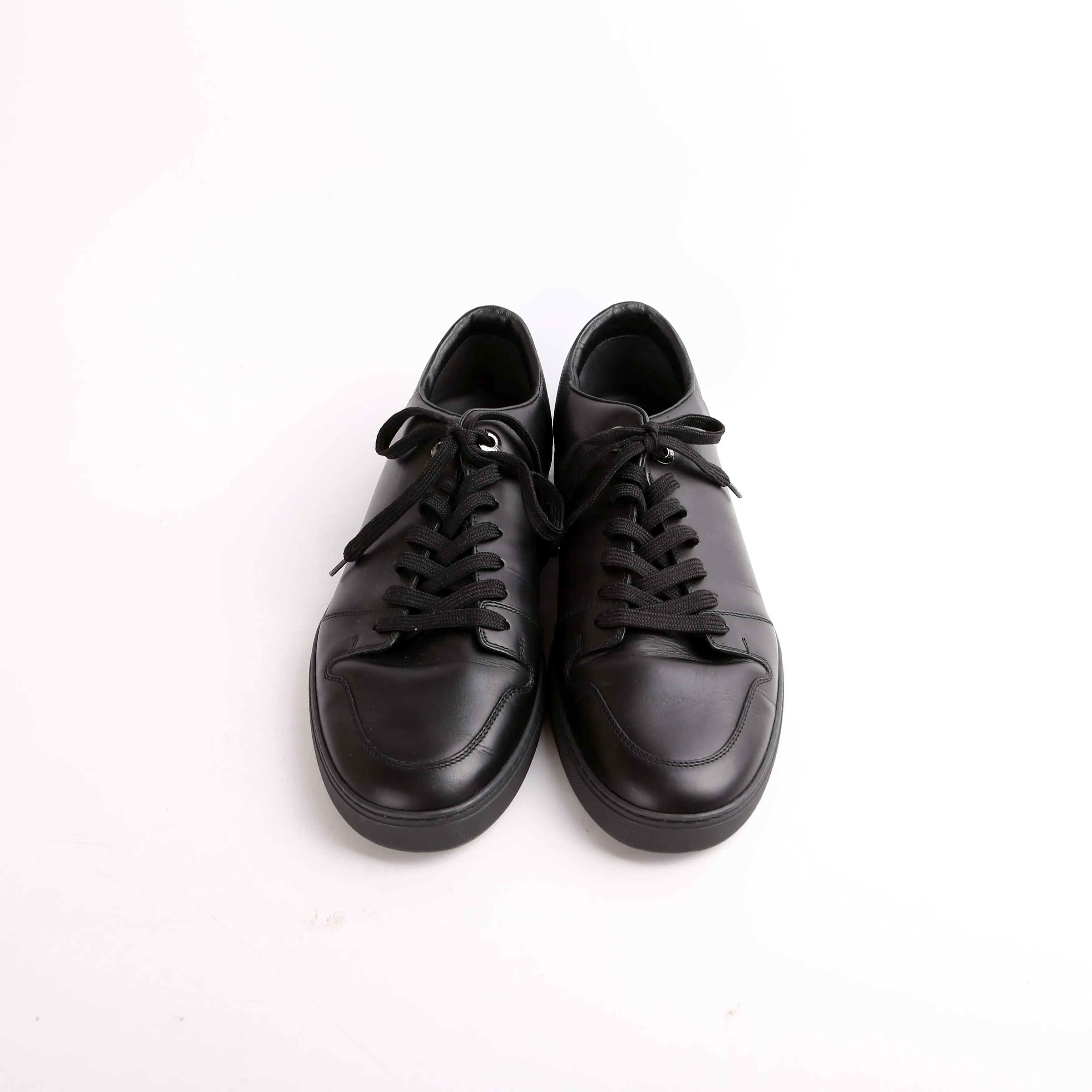 Calfskin Damier Graphite Sneakers Mens Size 7 (Womens 39)