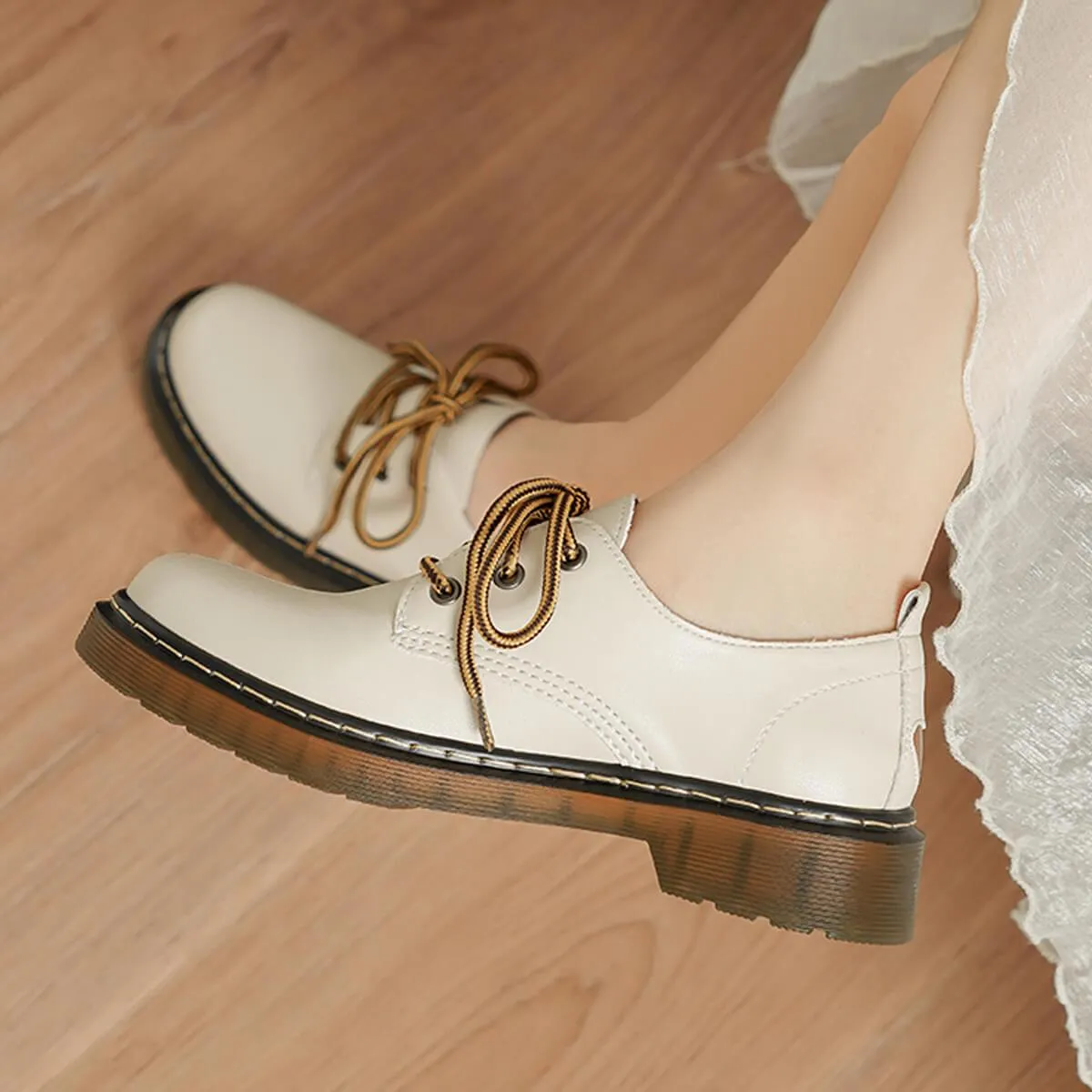 Heel Heart Student Aesthetic Shoes