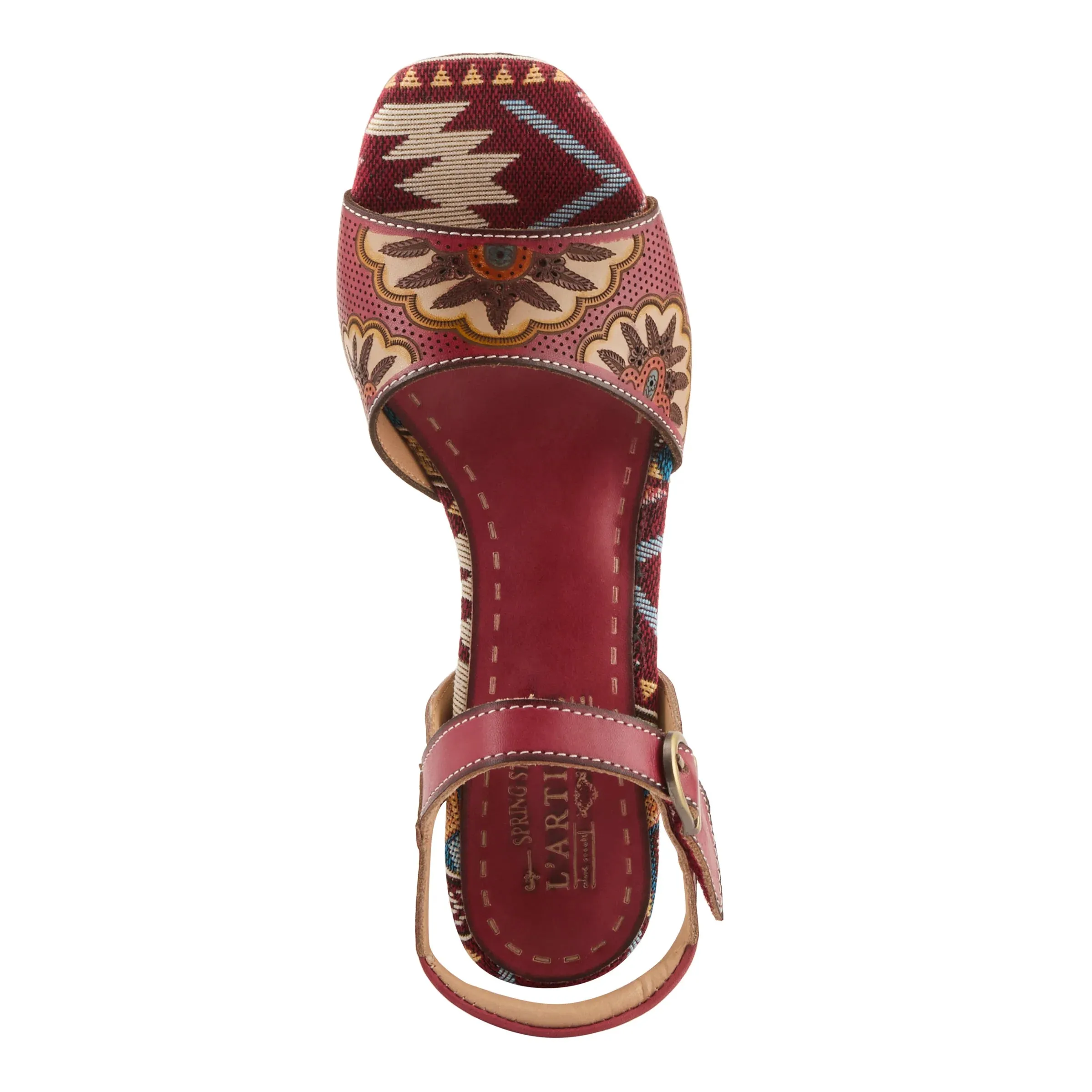 L'ARTISTE BY SPRINGSTEP SASSYCLASS RED MULTI