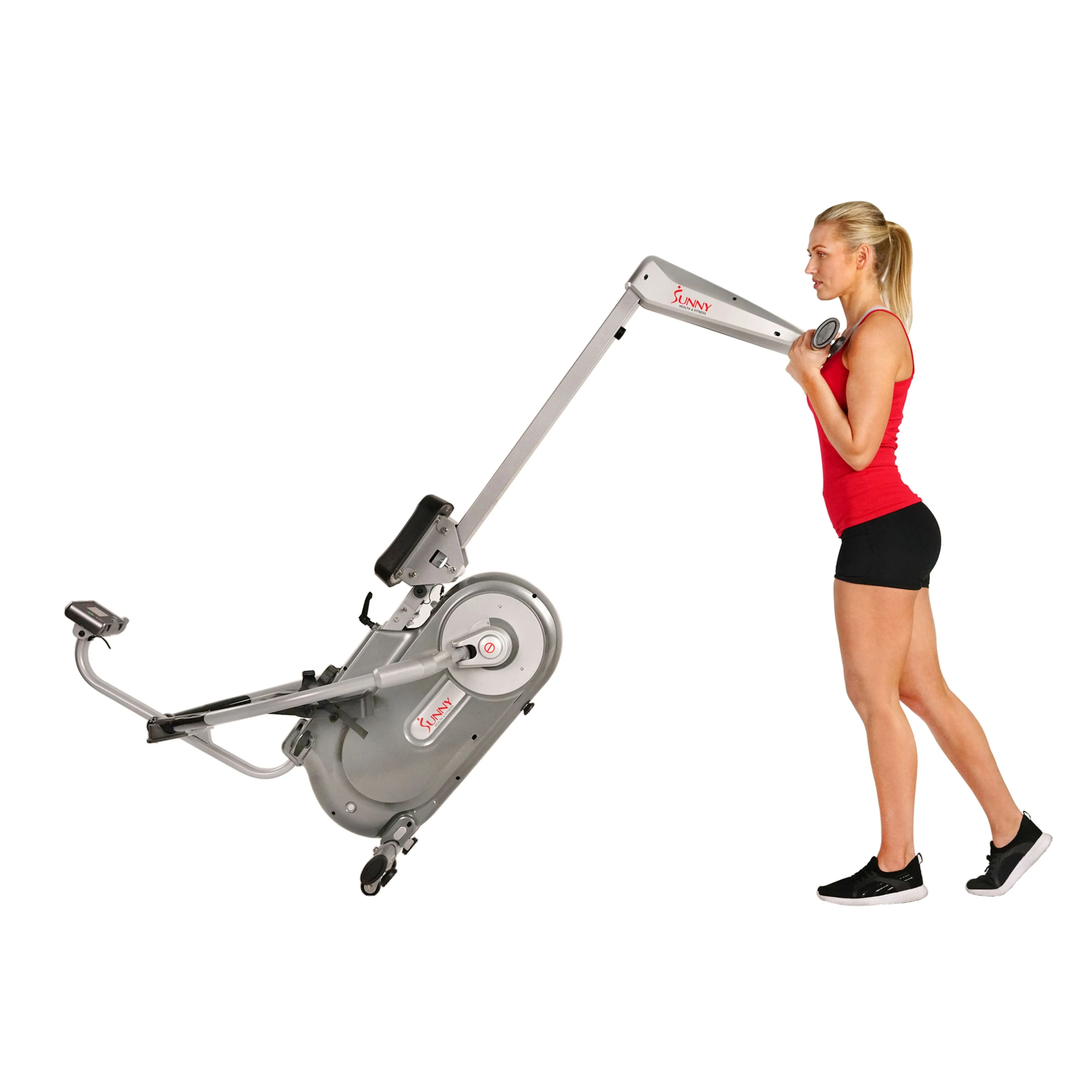 Sunny Health & Fitness Full Motion Magnetic Rowing Machine