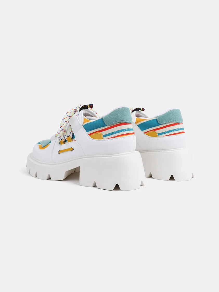 SUPER GIRL flat shoes