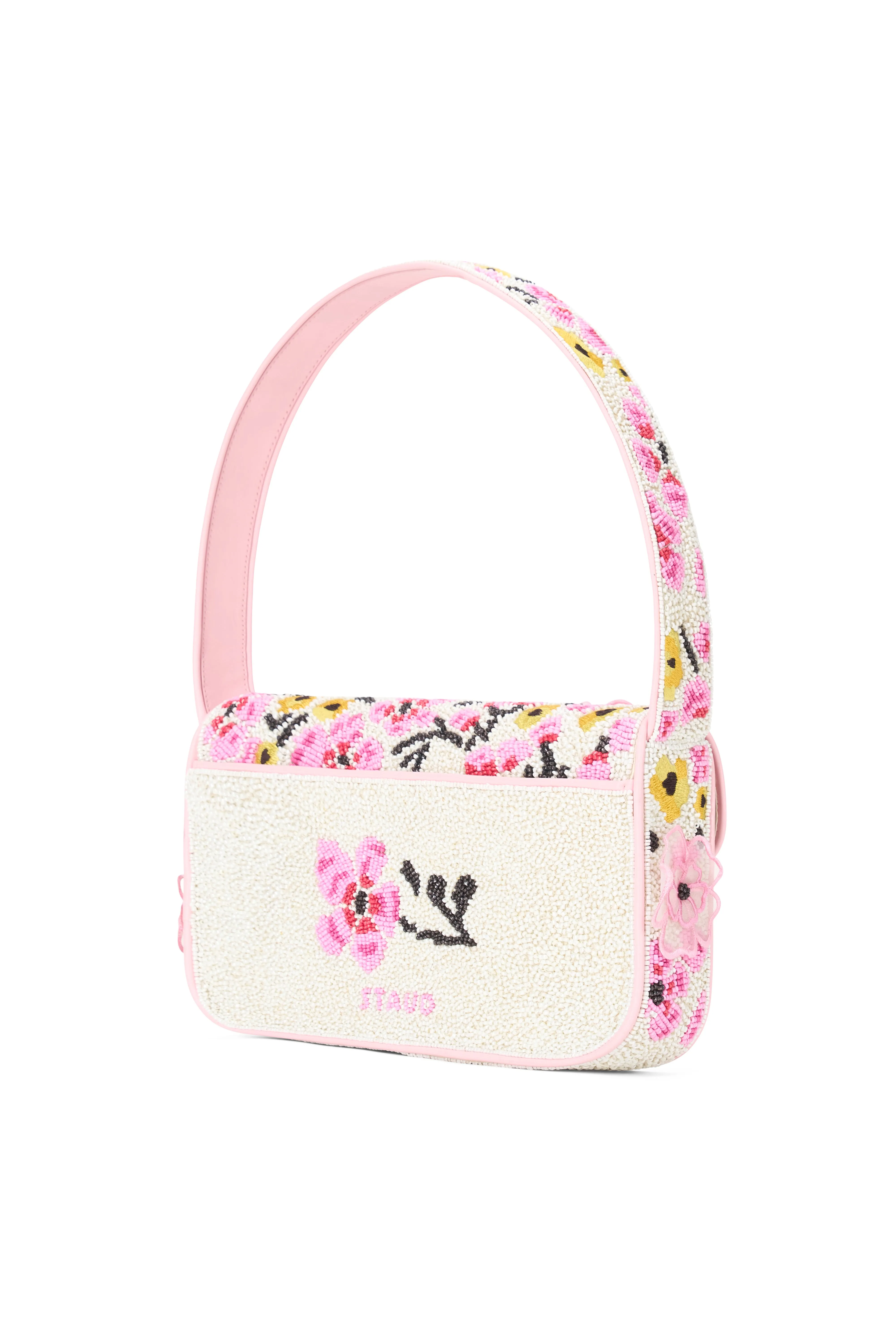 Tommy Beaded Bag Floral Tapestry