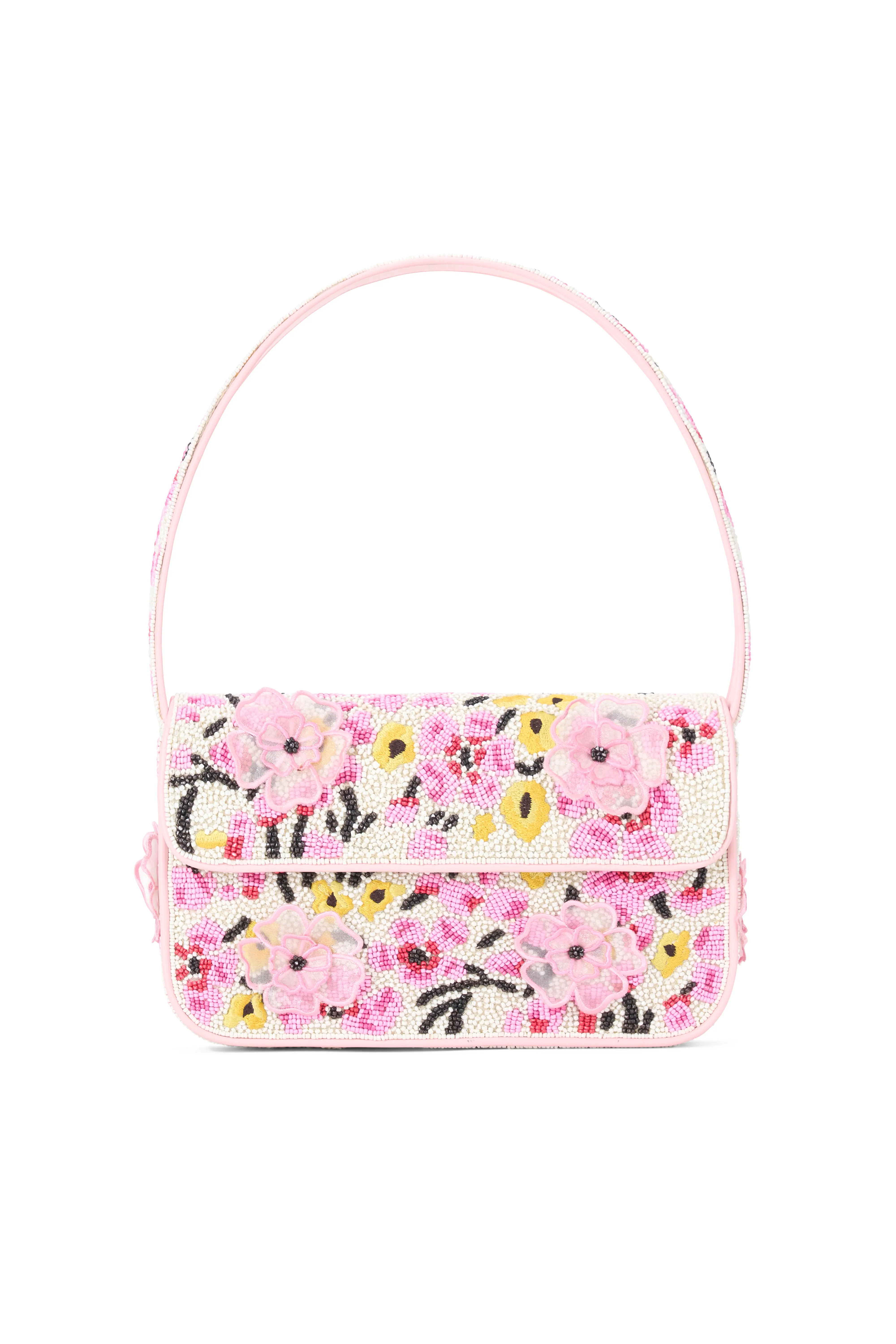 Tommy Beaded Bag Floral Tapestry