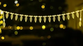 Toran for Door- Door Hanging Bandhanwar Toran - Diwali Decoration Items for Home Decor - Toran banderwal Main Door Entrance – Toran for mandir Pooja Room – Diwali Decoration toran for Door-Vi